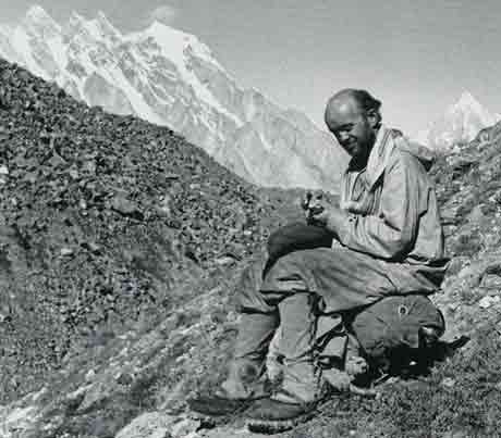 
Fritz Wiessner on the return march from K2 - K2 The 1939 Tragedy book
